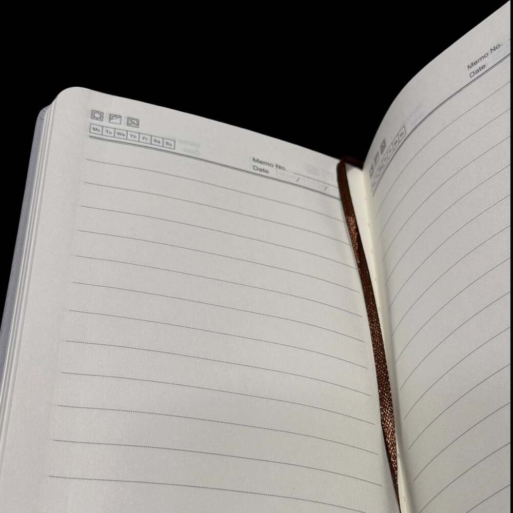 Light Gray Tree of Life Embossed Small Hardcover Lined Journal with Pen - Picture 4 of 6